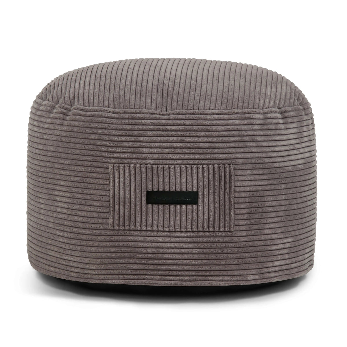 Foam Footstool On 60 Waves Dark Grey