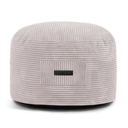 Foam Footstool On 60 Waves White Grey