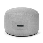 Foam Footstool On 60 Nordic Silver