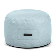 Foam Footstool On 60 Riviera Aquamarine