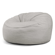 Foam Bean bag Om 135 Teddy White Grey