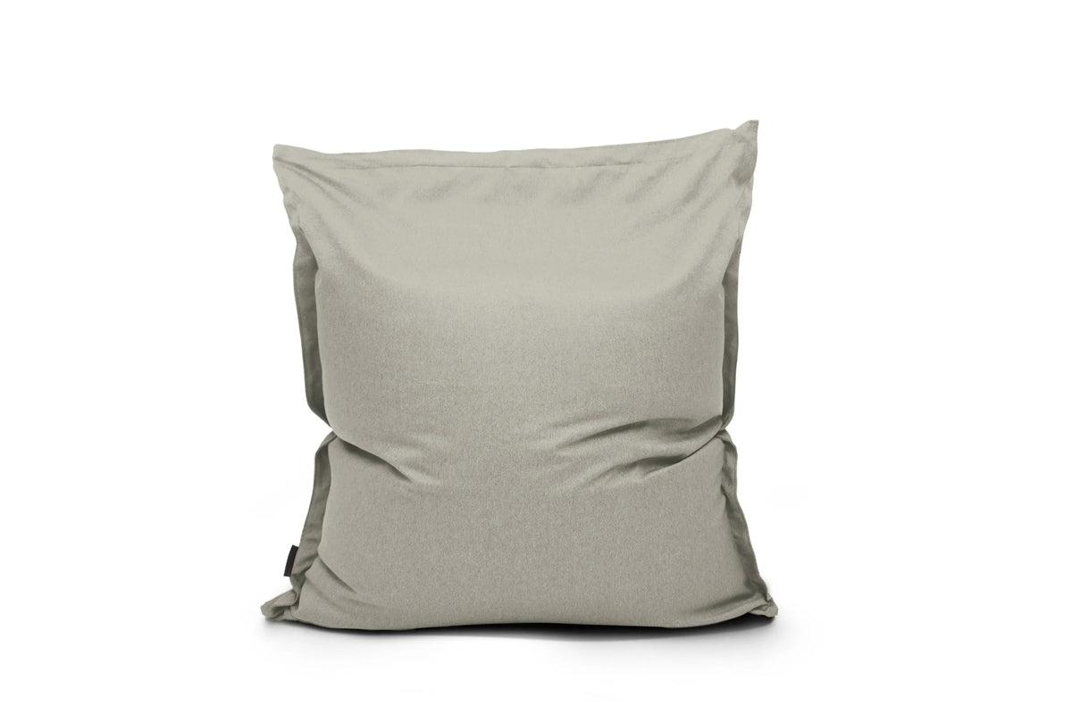1me Nordic sittkudde & saccosäck OEKO-TEX ® Silver-Bean bags-Slowdown