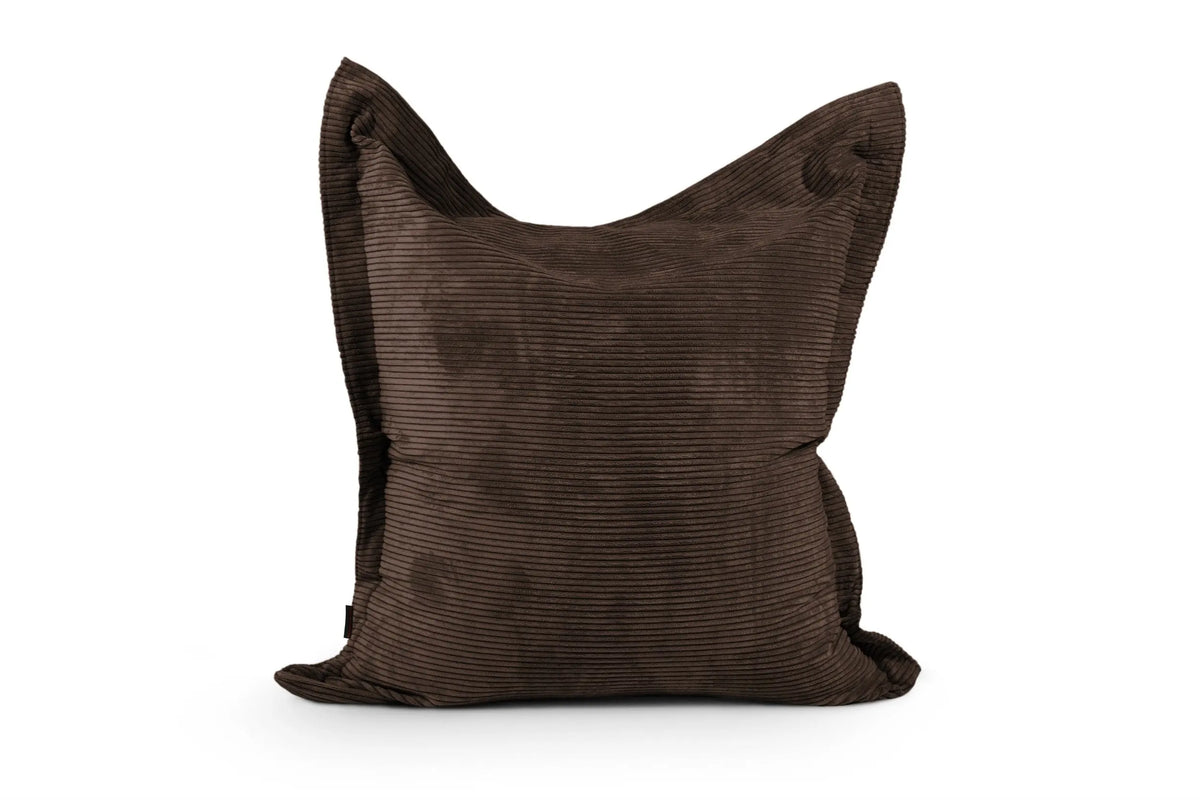 1me wave manchester sittkudde - saccosäck för barn OEKO-TEX ® Chocolate-Bean bags-Slowdown