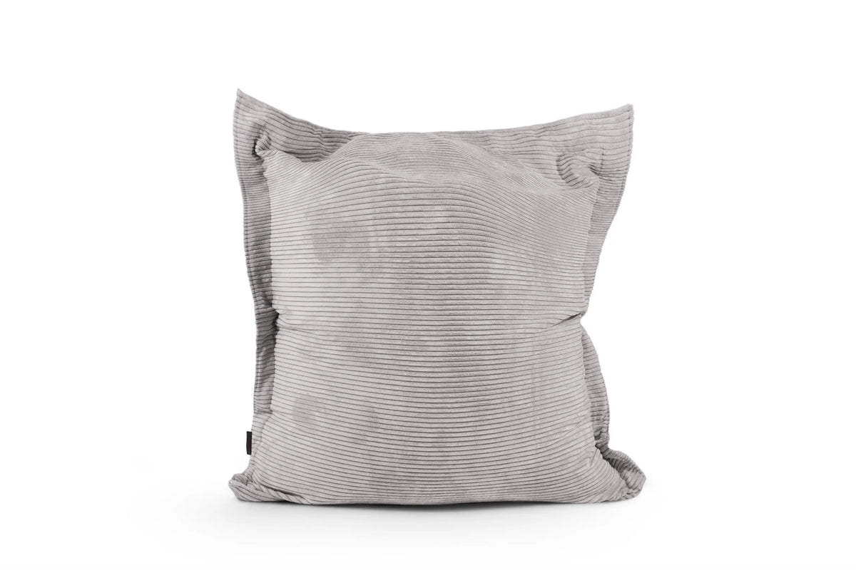 1me wave manchester sittkudde - saccosäck för barn OEKO-TEX ® White grey-Bean bags-Slowdown