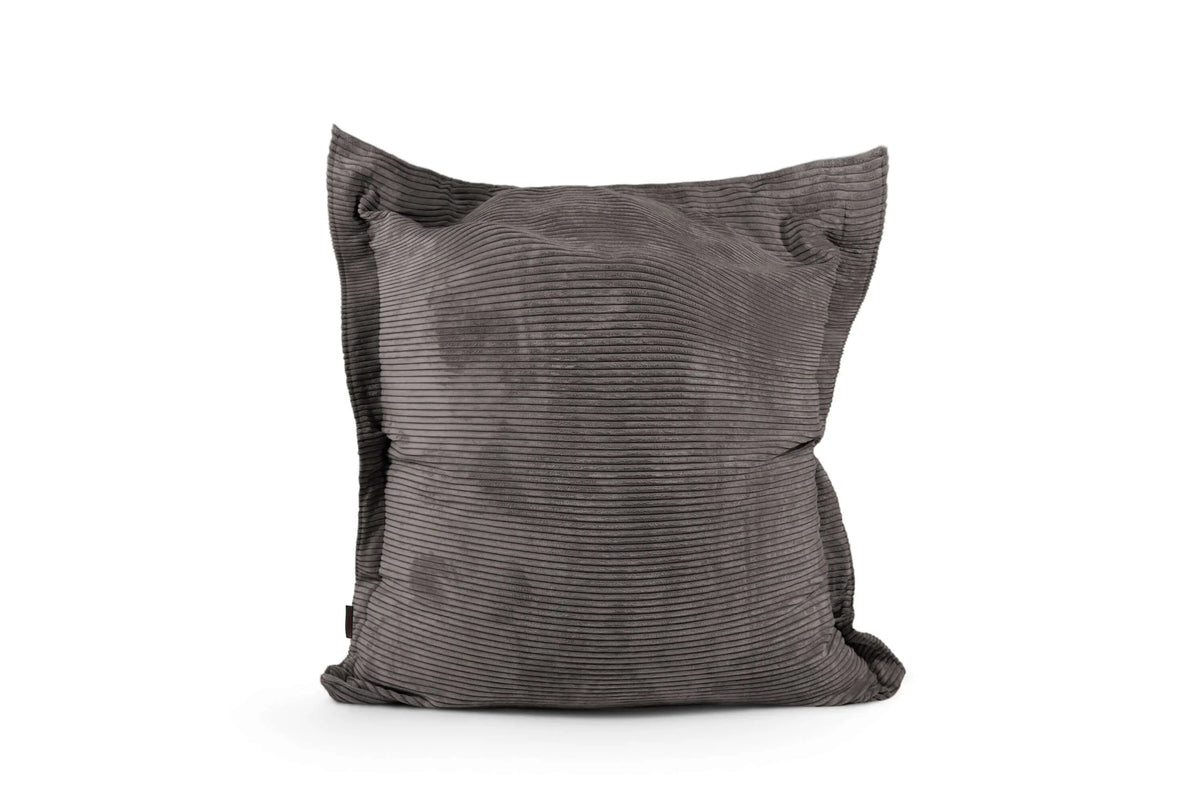 1me wave manchester sittkudde - saccosäck för barn OEKO-TEX ® dark grey-Bean bags-Slowdown