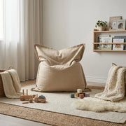 1me OX sittkudde & barnfåtölj beige SLOWDOWN