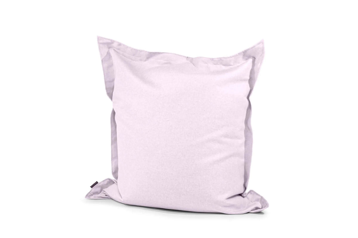1me Riviera flamingo sittsäck & golvkudde i lila, perfekt för avkoppling och utomhusbruk.