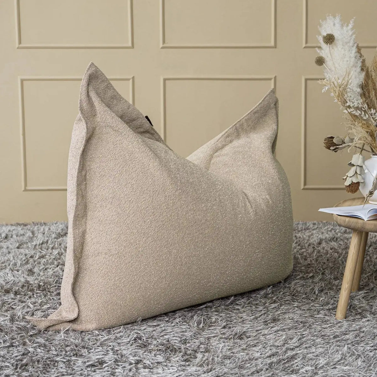 sittsäck 2me Madu Bouclé OEKO-TEX ® Cream-Sittsäck-Slowdown