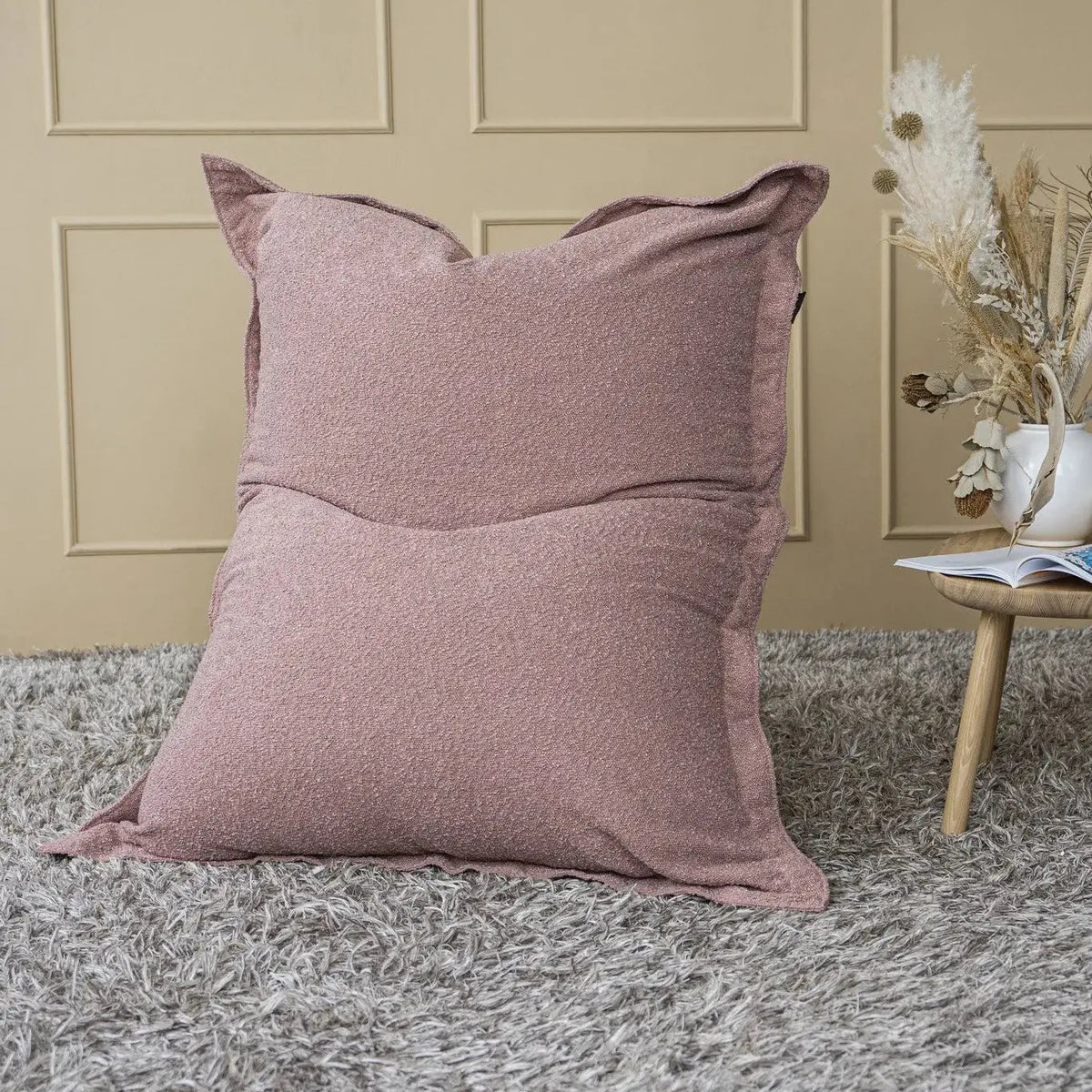sittsäck 2me Madu Bouclé OEKO-TEX ® Dusty Rose-Sittsäck-Slowdown