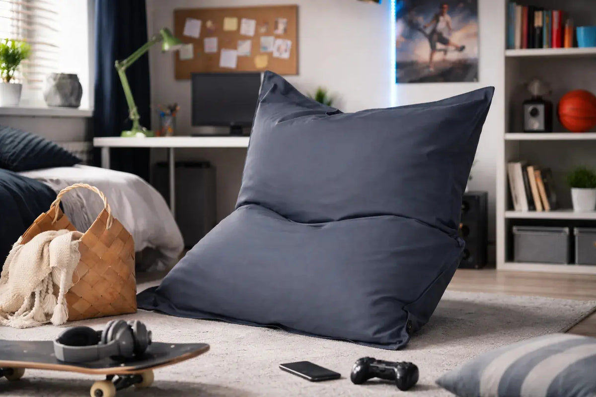 2me OX saccosäck Grey-Bean bags-Slowdown