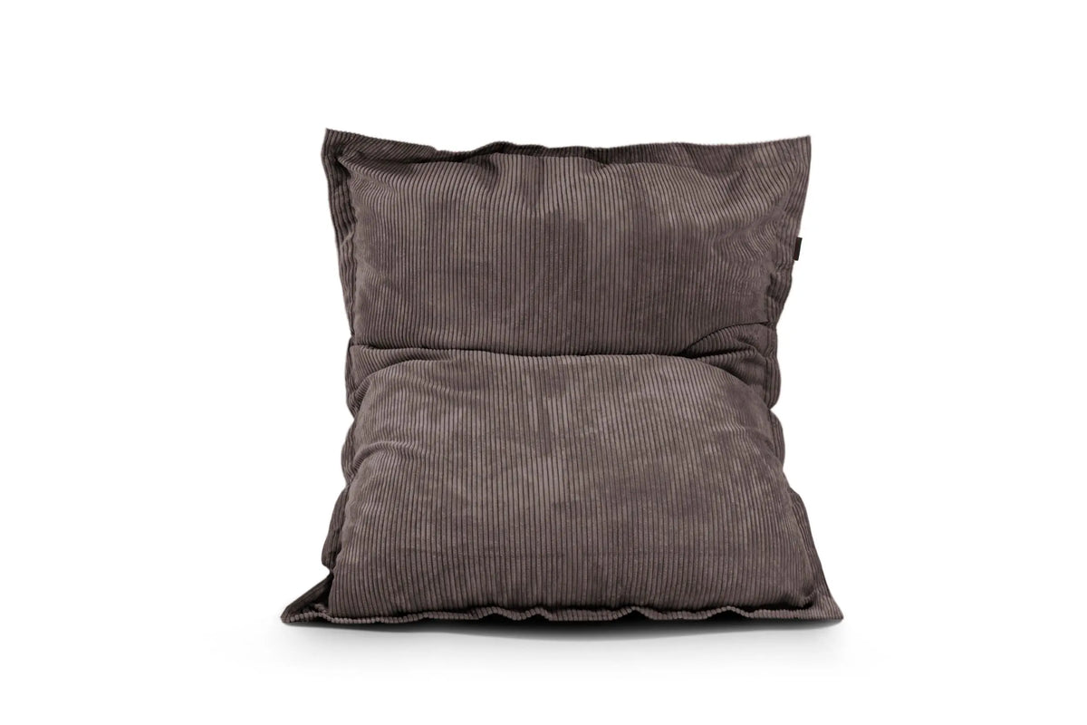 3me wave manchester kudde & sittsäck OEKO-TEX ® Chocolate SLOWDOWN