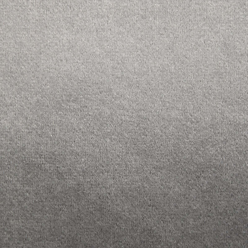 Närbild på textur av Lounge 100 sittsäck i grå tyg, liknar en bekväm fåtölj.