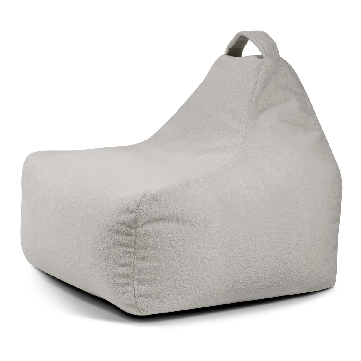Barnfåtölj Game Teddy White Grey