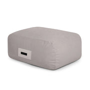 Foam bean bag Snug Pouf 83 Barcelona White Grey