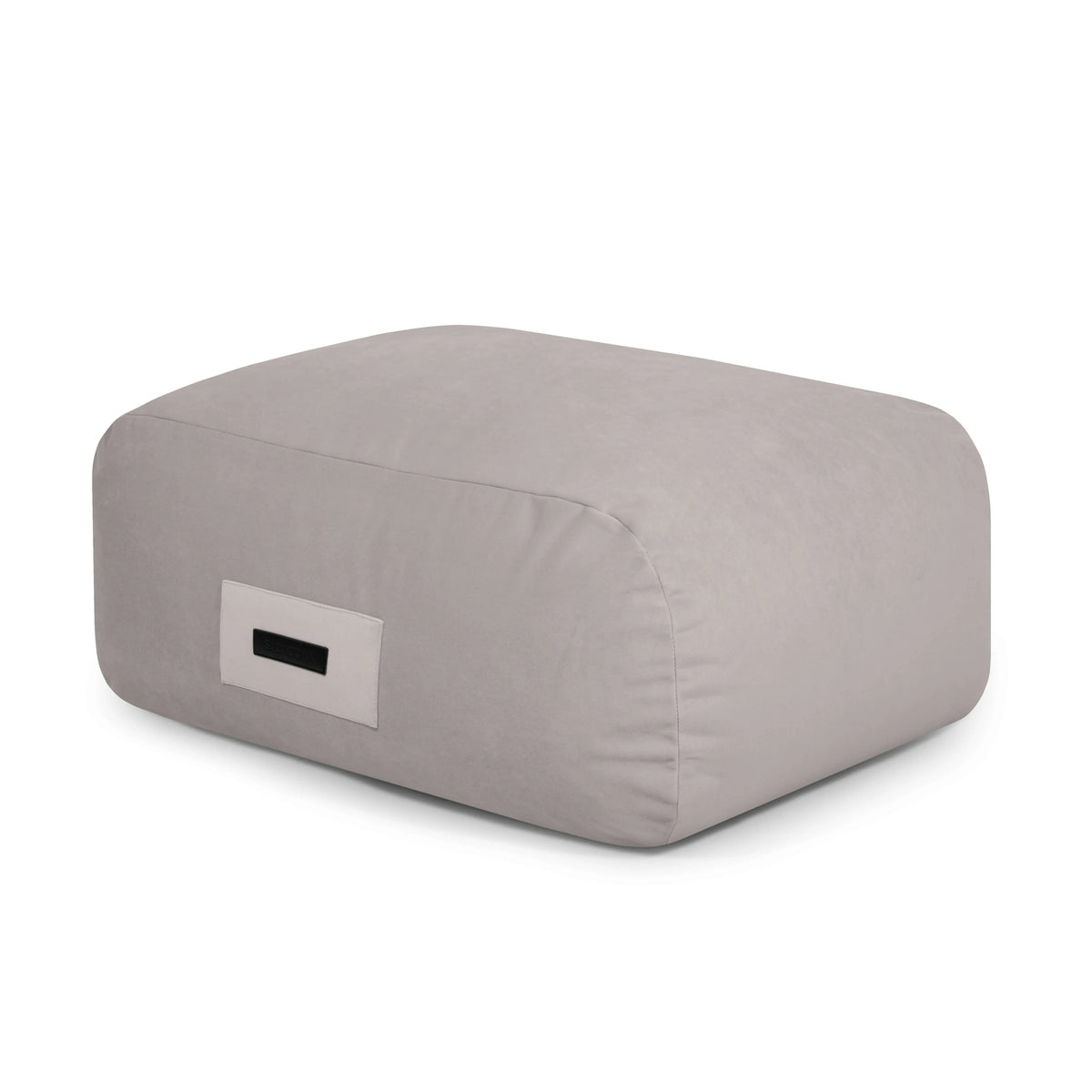 Foam bean bag Snug Pouf 83 Barcelona White Grey