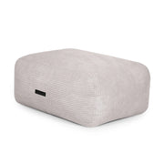 Foam bean bag Snug Pouf 83 Waves White Grey