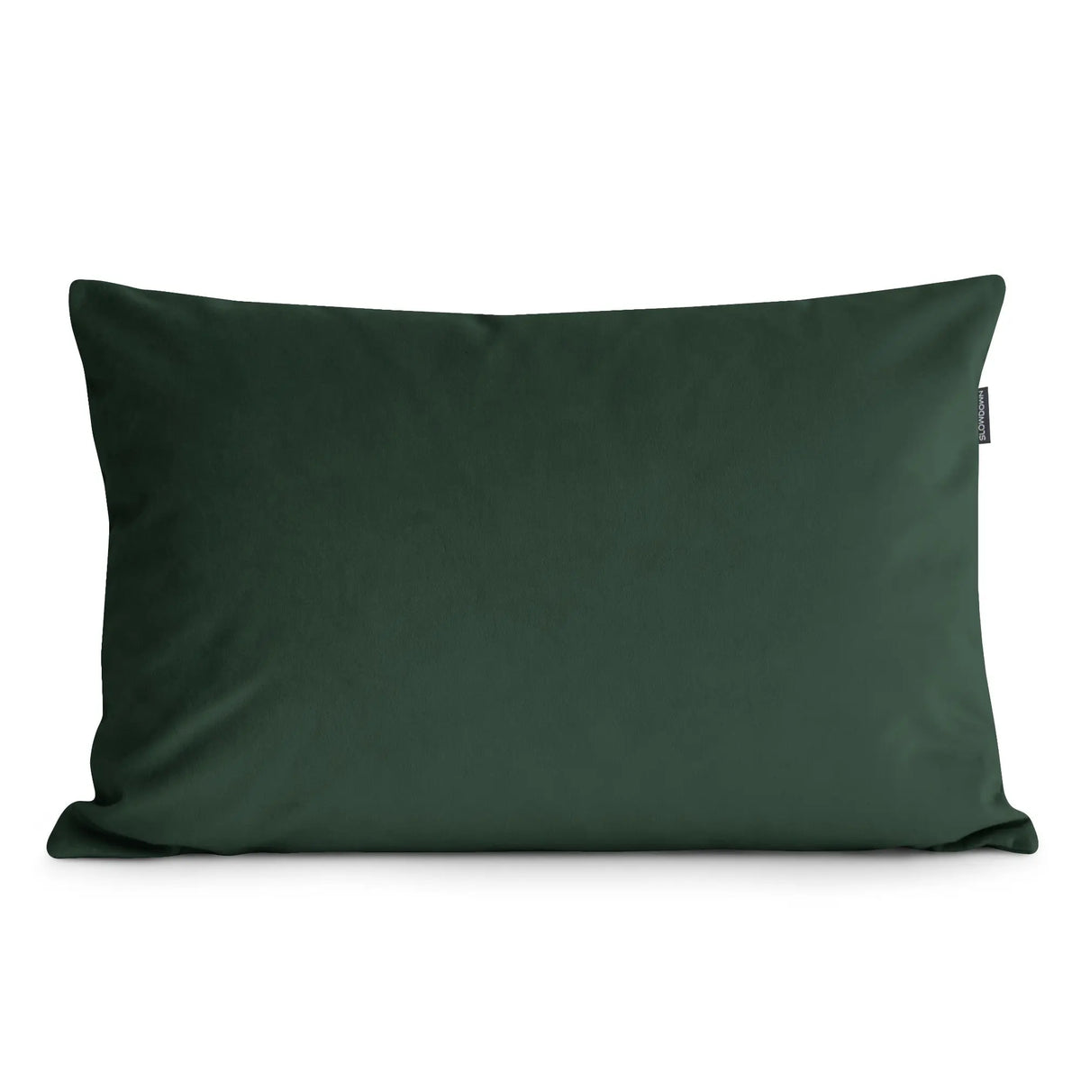 sammetkudde 65x45 Barcelona grön, elegant och mjuk kudde i sammet, perfekt för soffan eller fåtöljen.