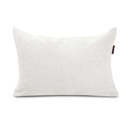 Dekoration kudde boucle tyg 65x45 cm i vitt och grått, stilfull accent för din inredning.