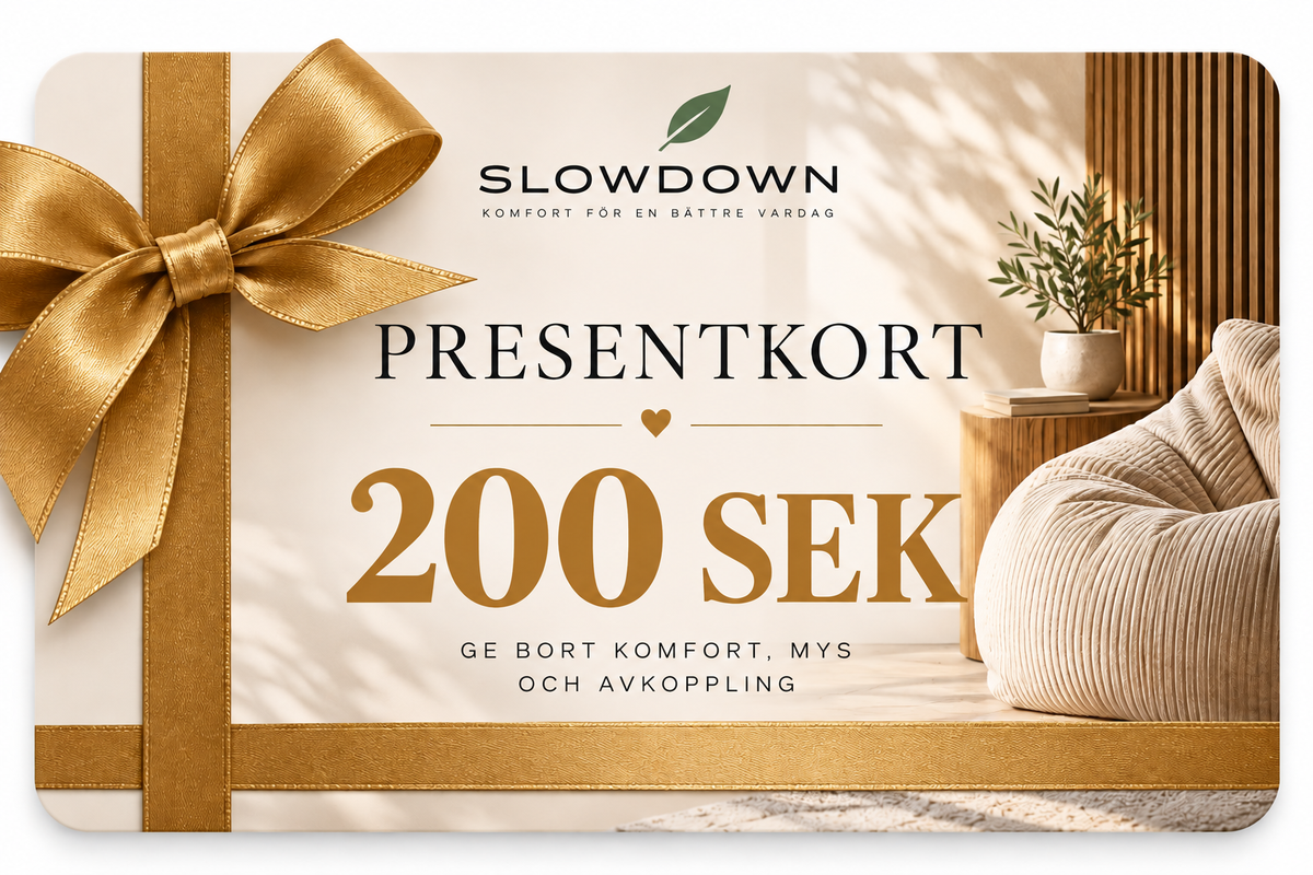 Slowdown Presentkort Slowdown