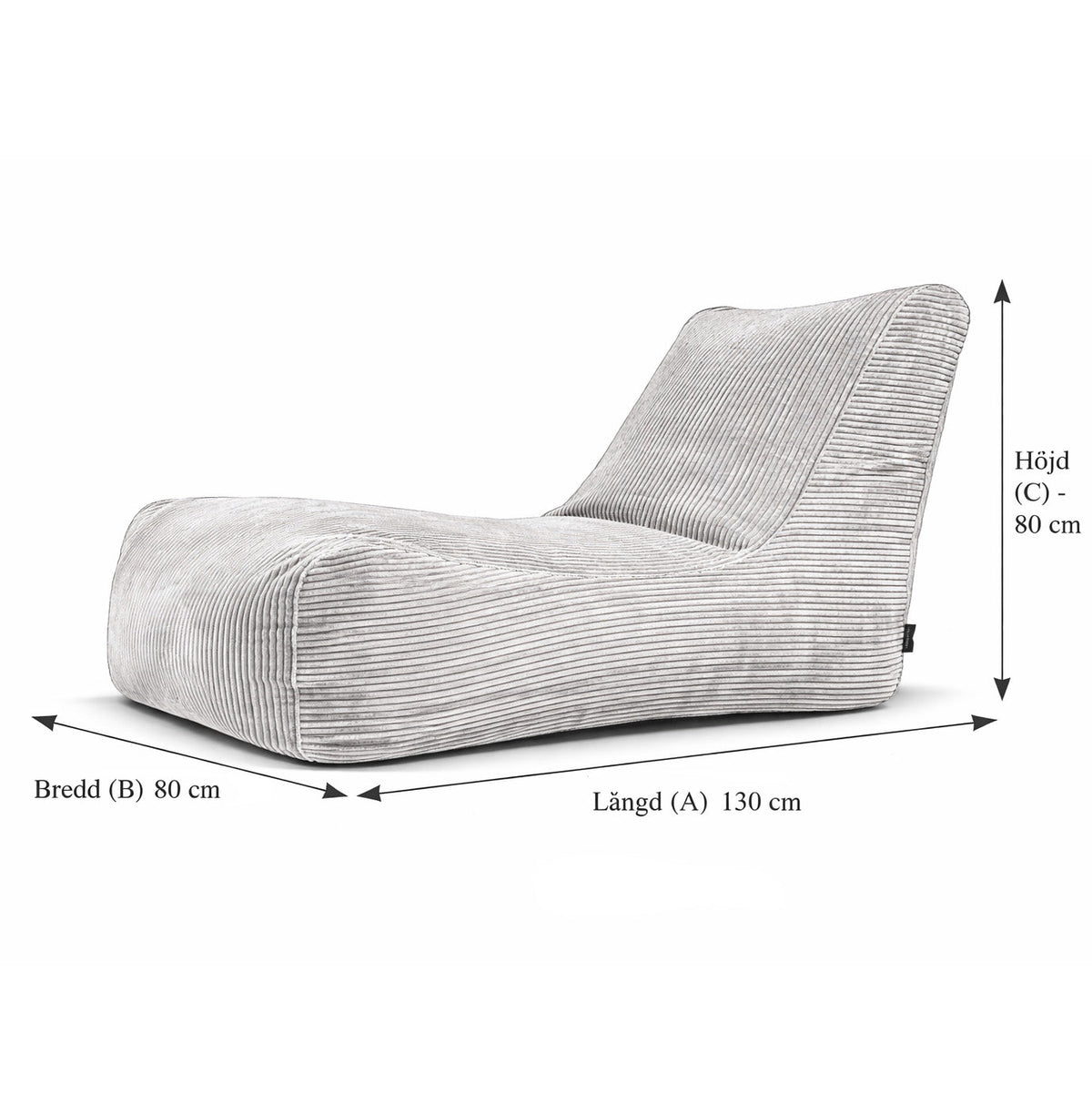 Sittsäck Lounge OX Blue SLOWDOWN