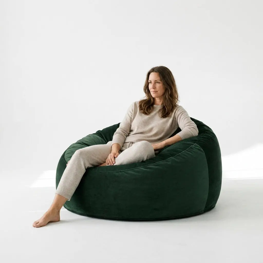 Fåtölj Sittsäck Om 110 Barcelona Green