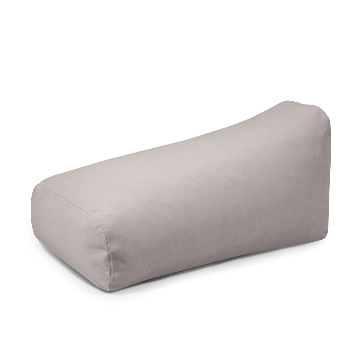Foam Bean bag Snug Long 130 Barcelona White Grey