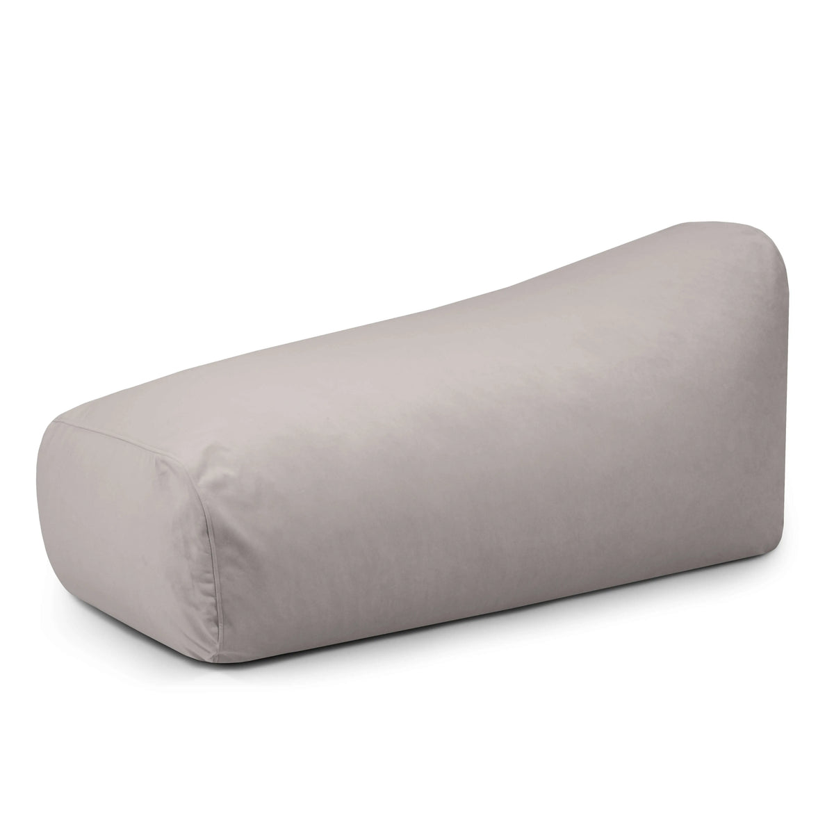 Foam Bean bag Snug Long 140 Barcelona White Grey