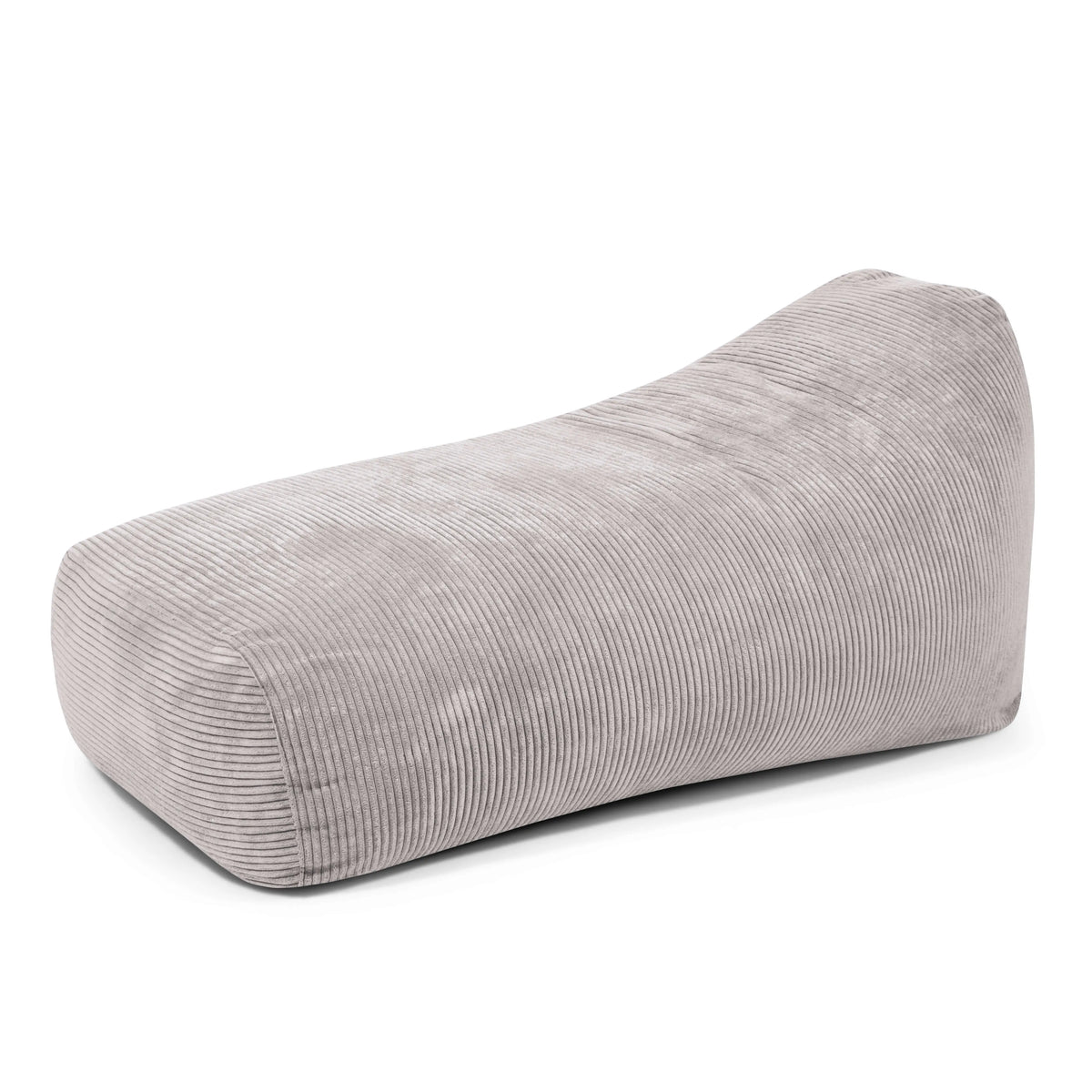 Foam Bean bag Snug Long 140 Waves White Grey