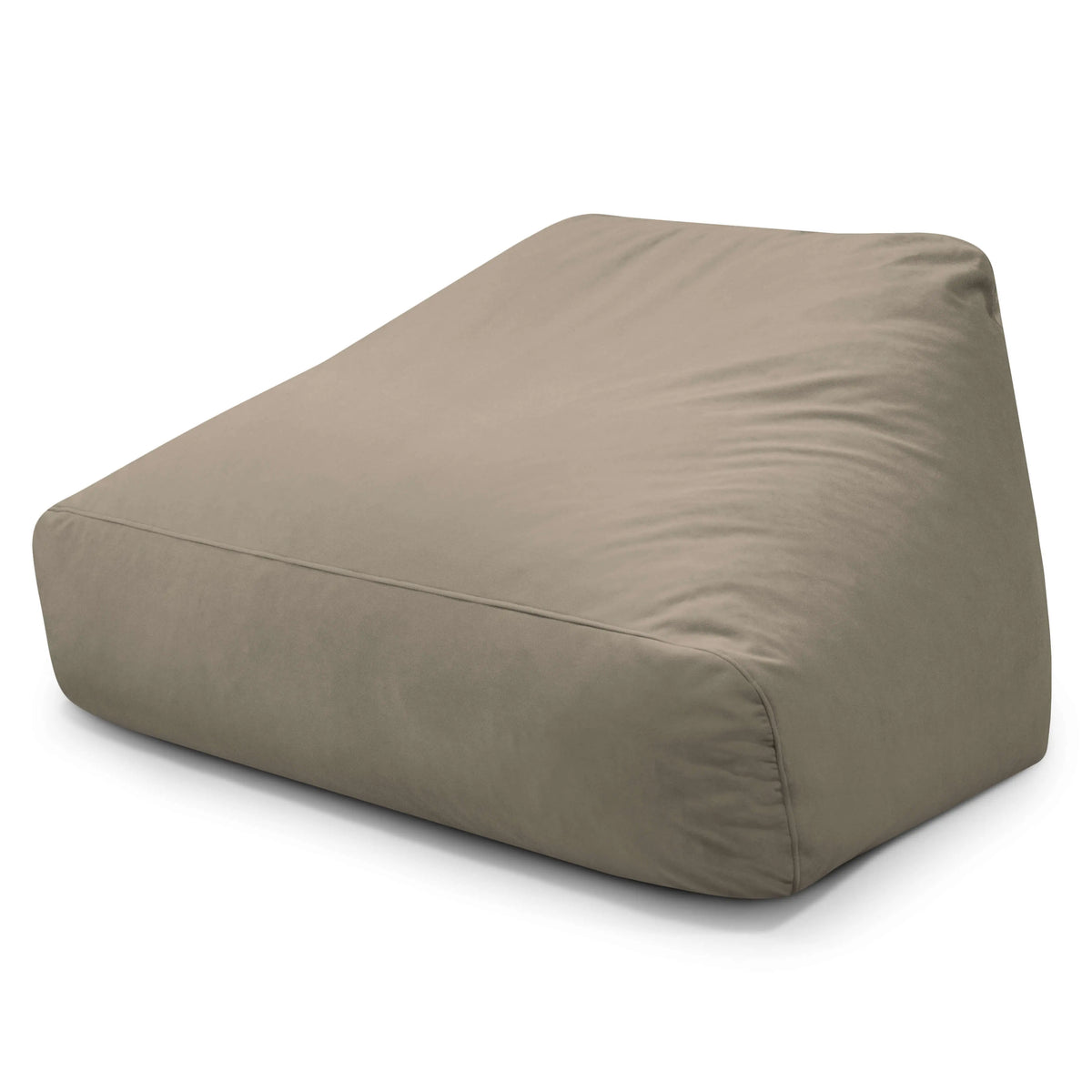 Foam Bean Bag Sofa Snug Barcelona Taupe