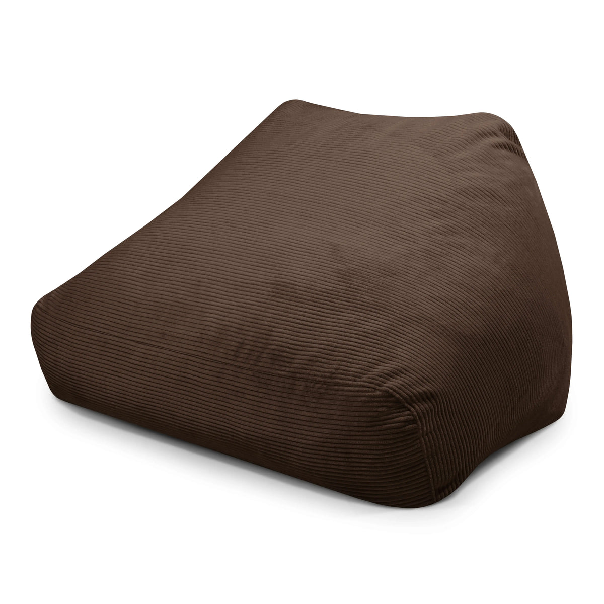 Foam Bean Bag Sofa Snug Waves Chocolate