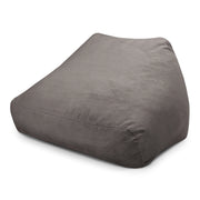 Foam Bean Bag Sofa Snug Waves Dark Grey