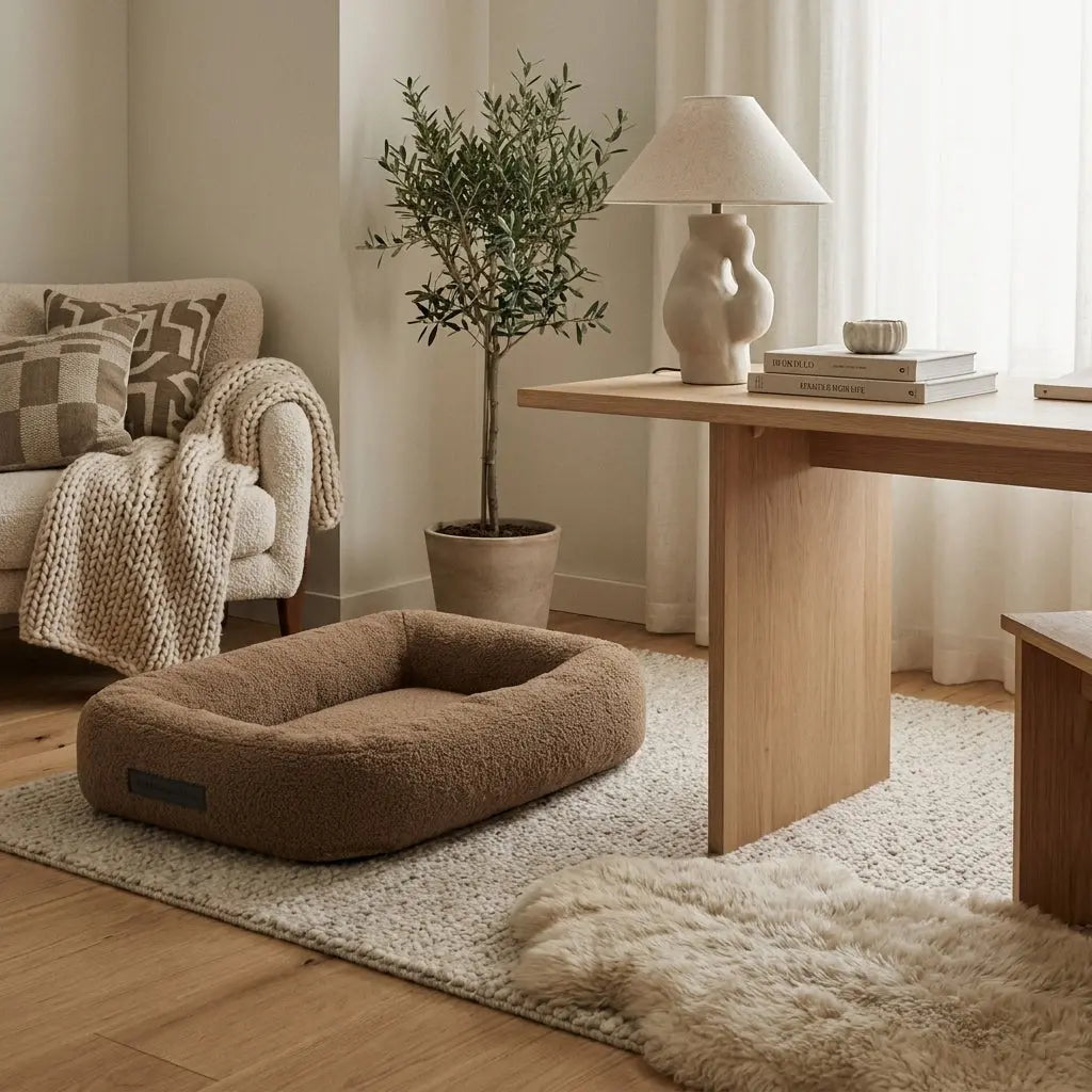 Hundbädd 75 Teddy Camel SLOWDOWN