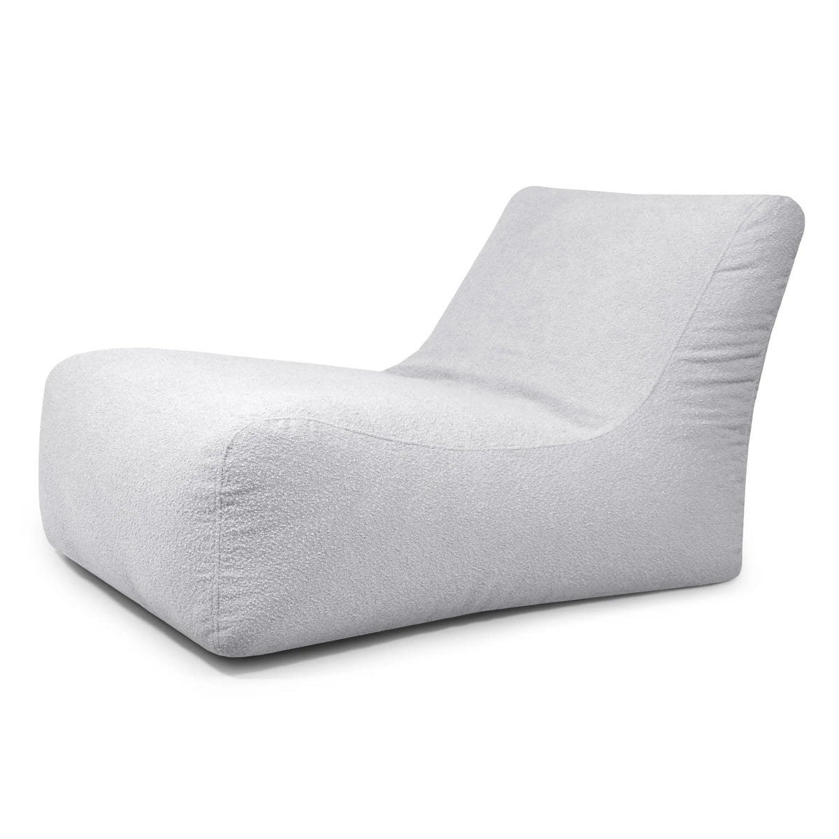 Sittsäck Lounge 100 Madu Light Grey, stilren och bekväm sittsäck i ljusgrått för avkoppling.