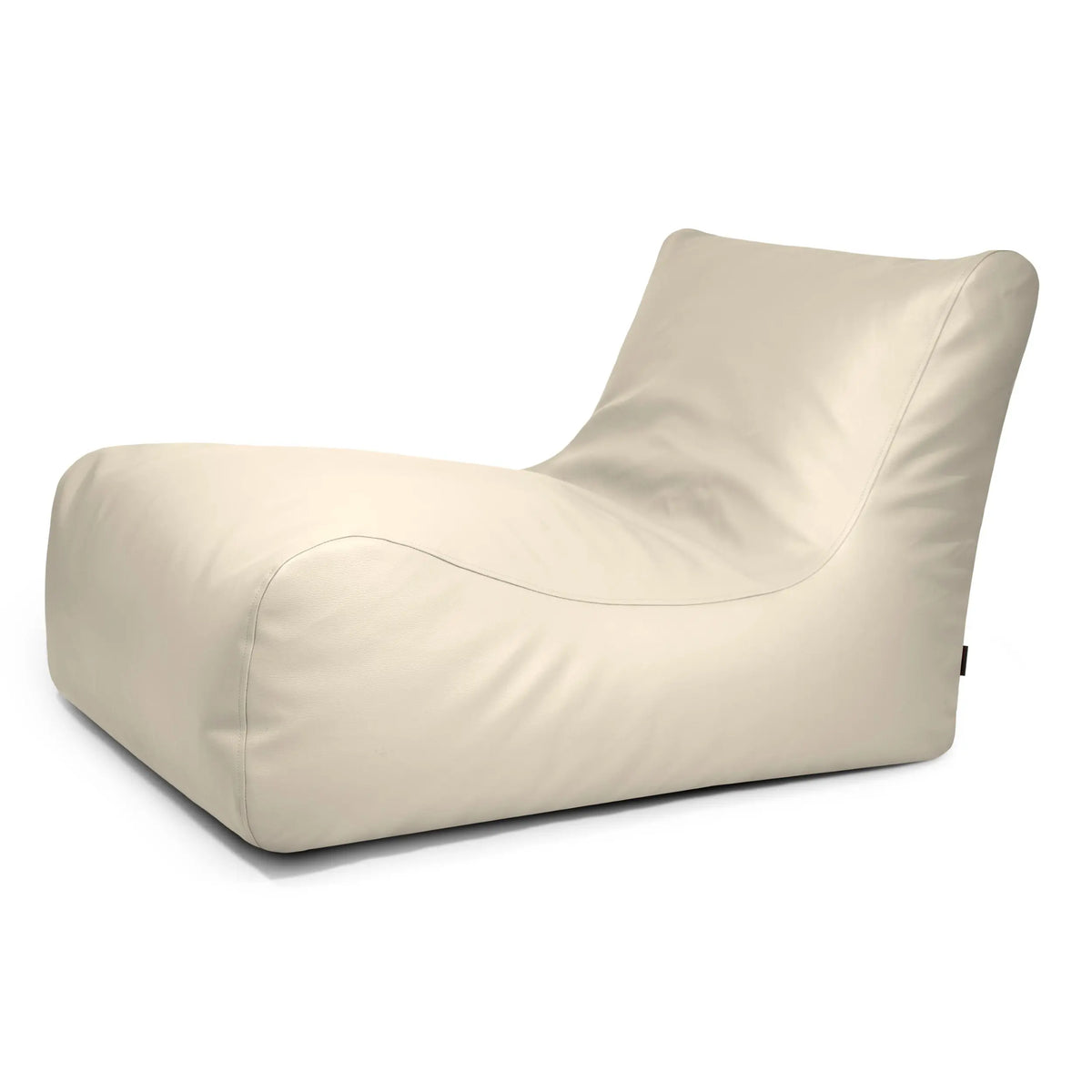 Stilsäker sittsäck utomhus white i en stilren design, perfekt för avkoppling på terrassen.