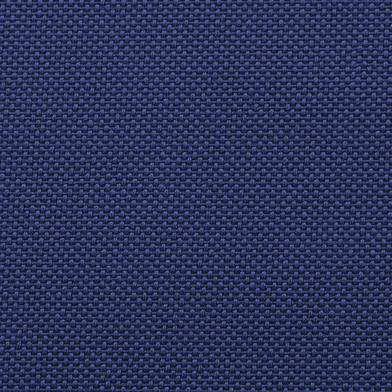 Närbild av mörkblå textur på Lounge 100 OX Navy sittsäcksfåtölj, med tydlig vävstruktur.