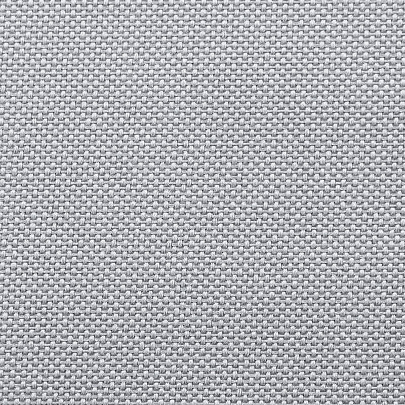 Närbild på Sittsäck Lounge 100 OX White Grey tyg: gråmelerat, grovt vävt material för en bekväm fåtölj.