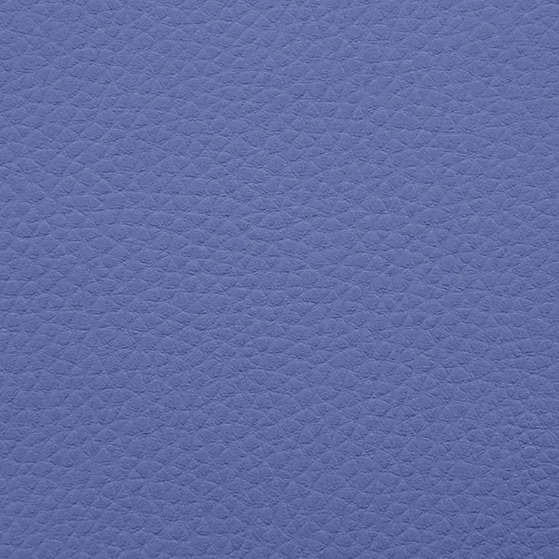 Närbild på texturerat blått tyg, material för sittsäck eller fåtölj.