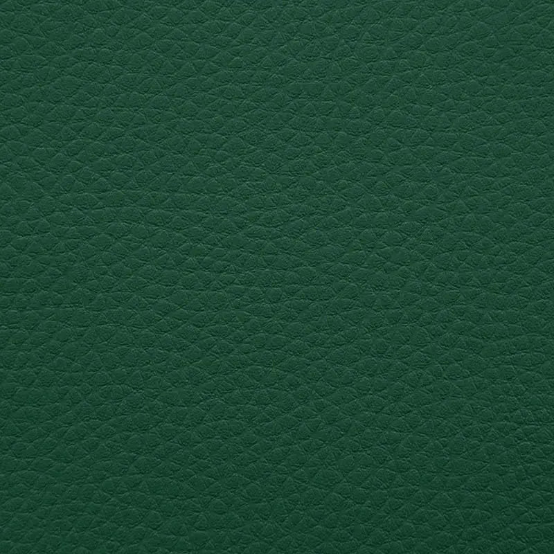 Närbild på texturerat mörkgrönt tyg, perfekt för en bekväm sittsäck eller fåtölj.