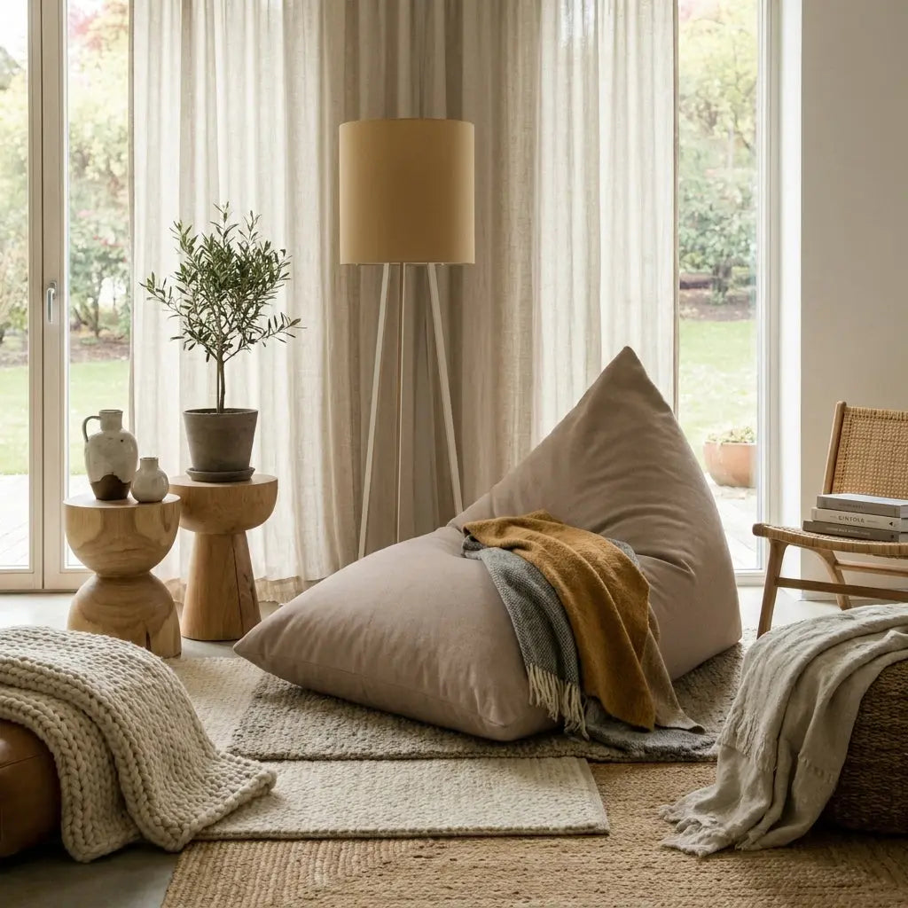 Sittsäck Razzmatazz Nordic Beige SLOWDOWN