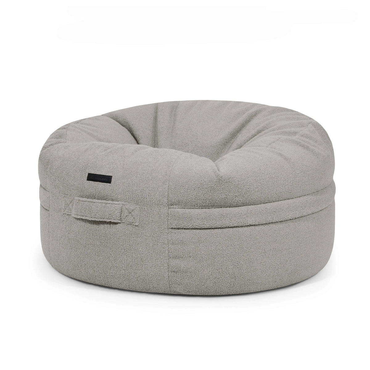 Bean bag Roll 105 Teddy White Grey