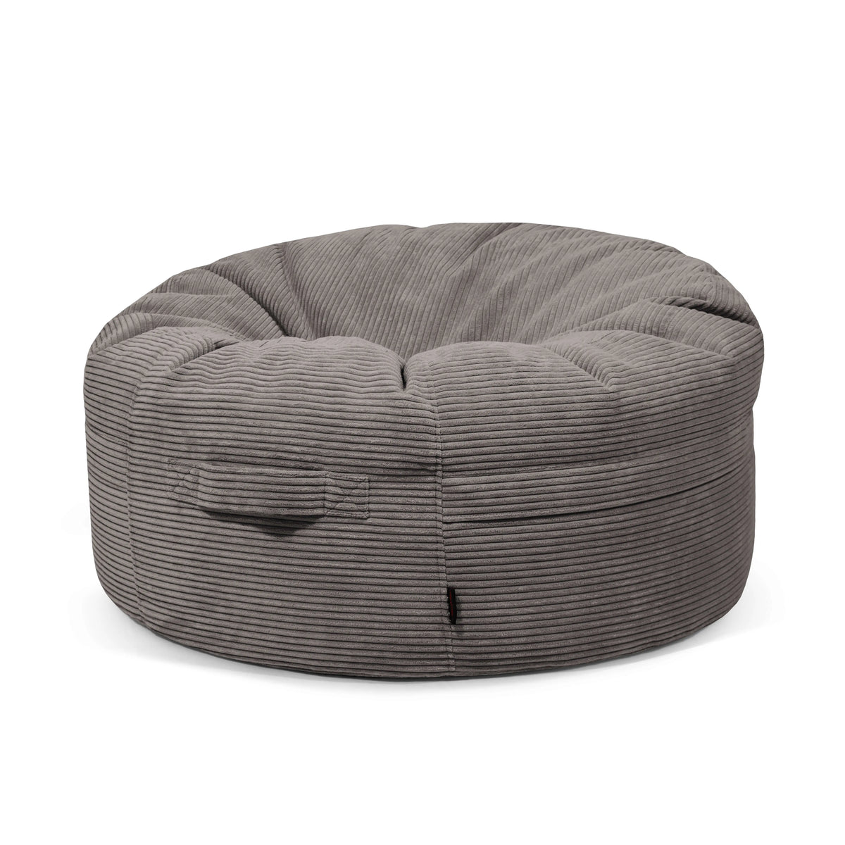 Bean bag Roll 105 Waves Dark Grey