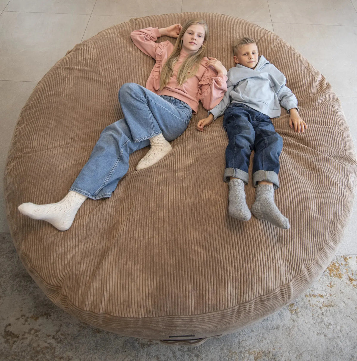Saccosäck Roll 190 Waves Sand-Bean bags-Slowdown