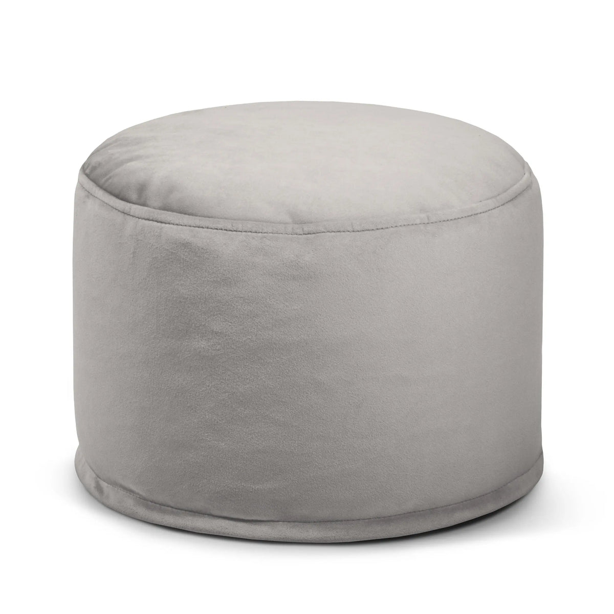 Sittpuff Fotpall Mini Barcelona White Grey-Bean bags-Slowdown