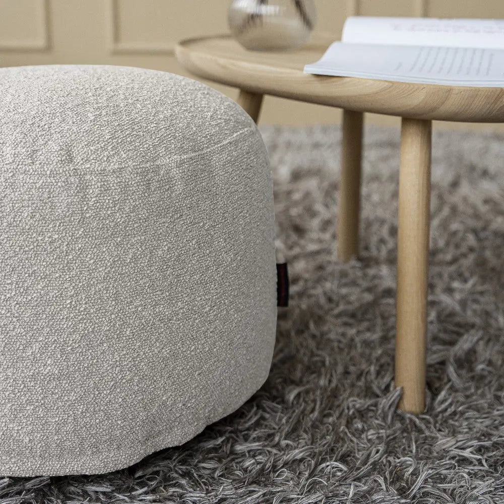 Sittpuff Fotpall Mini Madu White-Mini sittpuffar-Slowdown