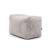 Pouf Plus 70 Waves White Grey