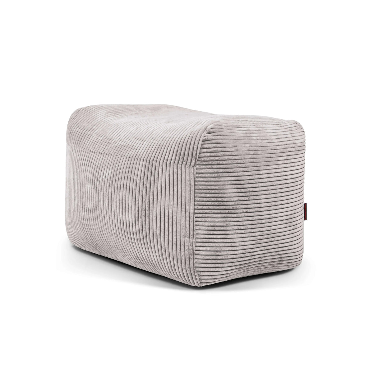 Pouf Plus 70 Waves White Grey