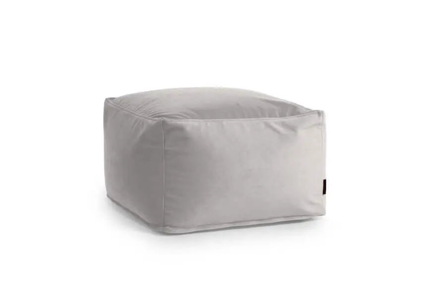 Pouf Softbox Barcelona White Grey