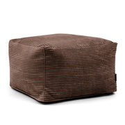 Pouf Softbox Waves Chocolate