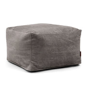 Pouf Softbox Waves Dark Grey