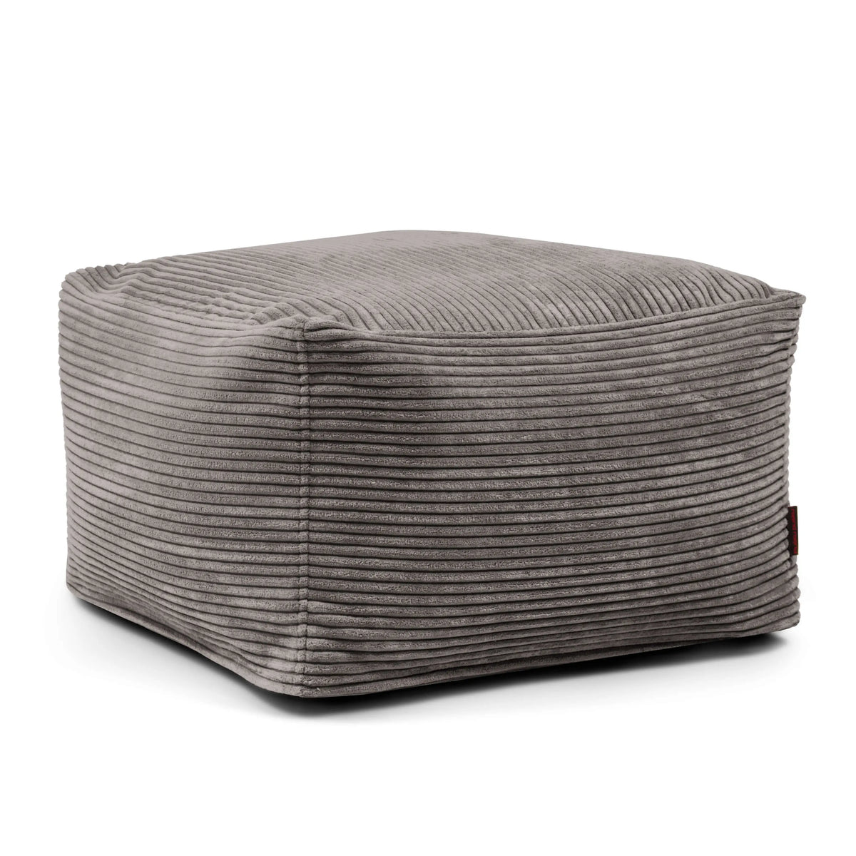 Pouf Softbox Waves Dark Grey